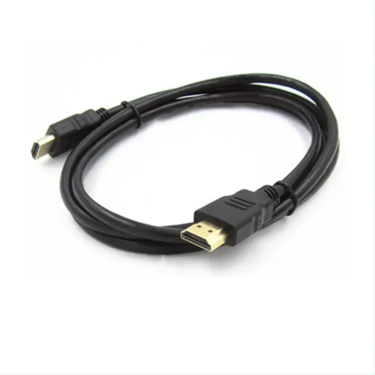 JLC RD80 HDMI 2.0 4K Stecker-auf-Stecker-Kabel 1M Schwarz Digitalkabel/Anzeige/Video