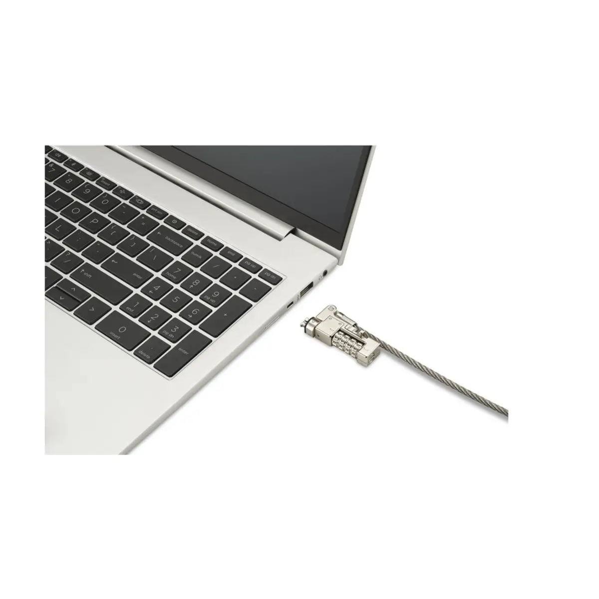 Slim NanoSaver 2.0 EQ 1,8 m Zahlenschloss Silber