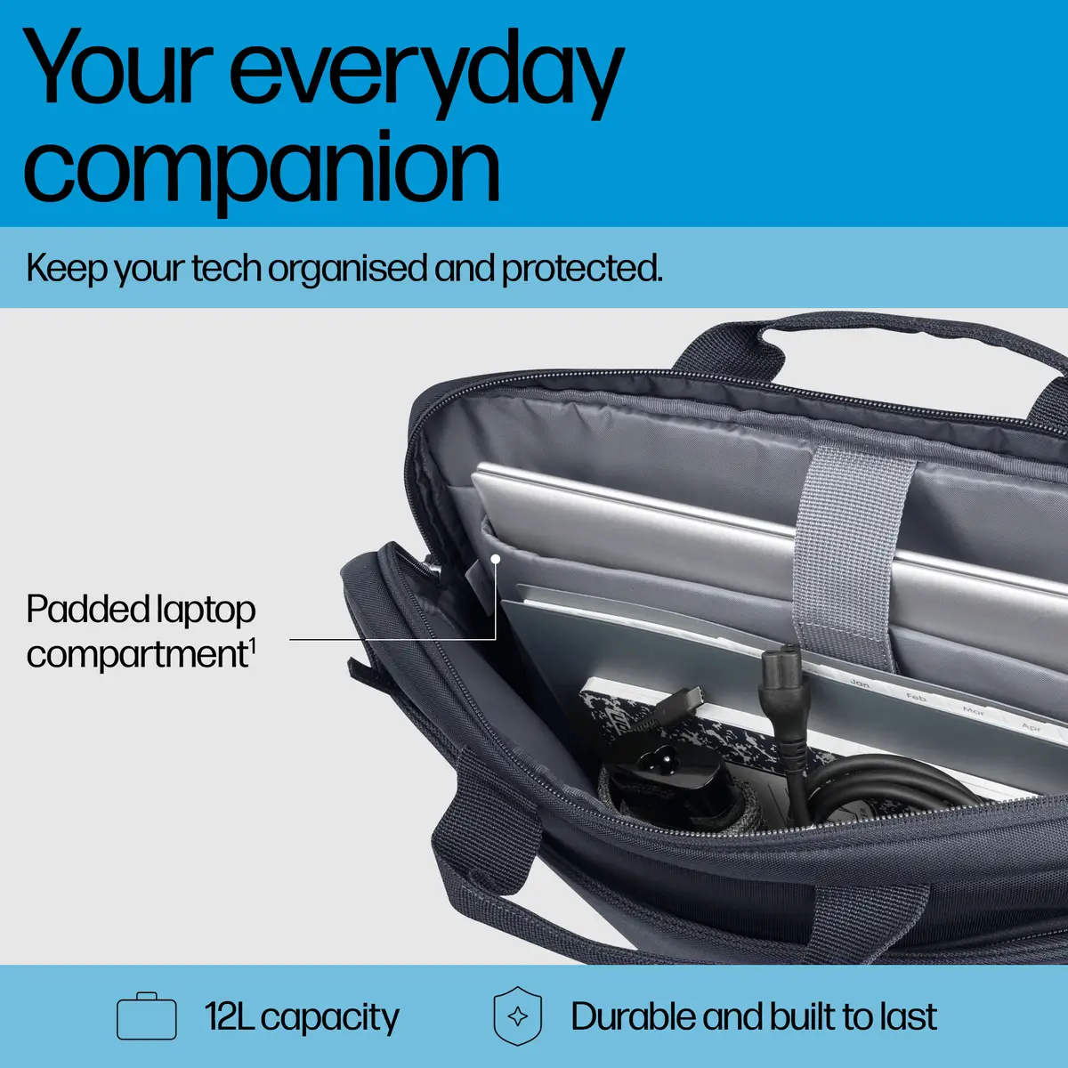 Everyday 16 Zoll Laptop-Aktentasche, Aktenkoffer, 40,9 cm (16.1"), Schultergurt, 490 g