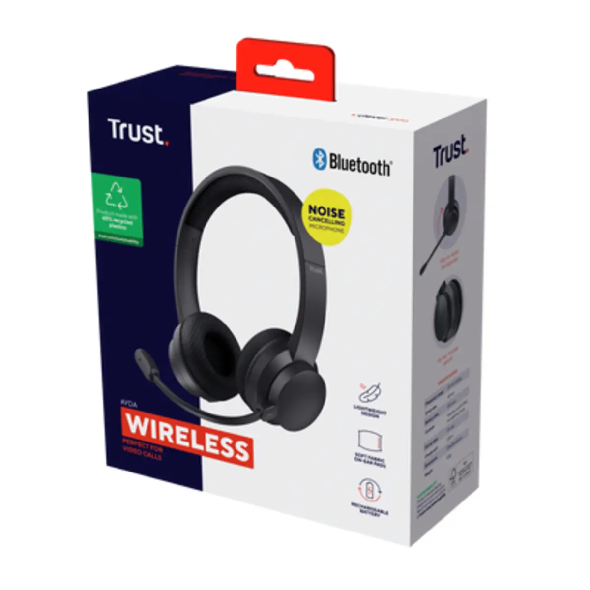 AYDA Wireless ENC-Headset schwarz