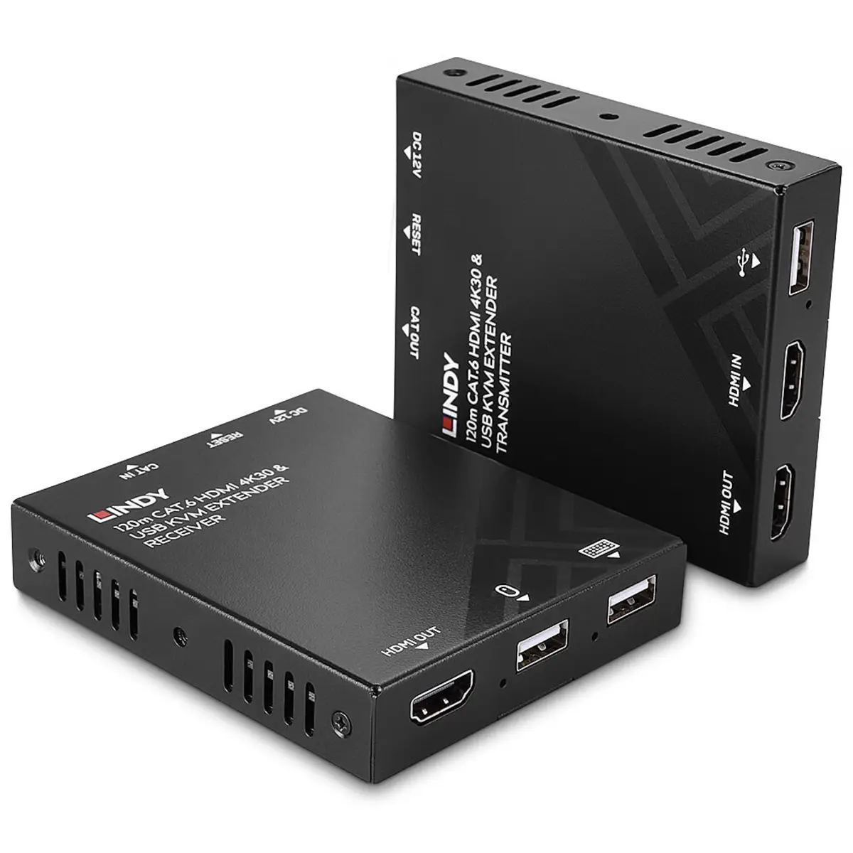 120m Cat.6 HDMI & USB KVM Extender