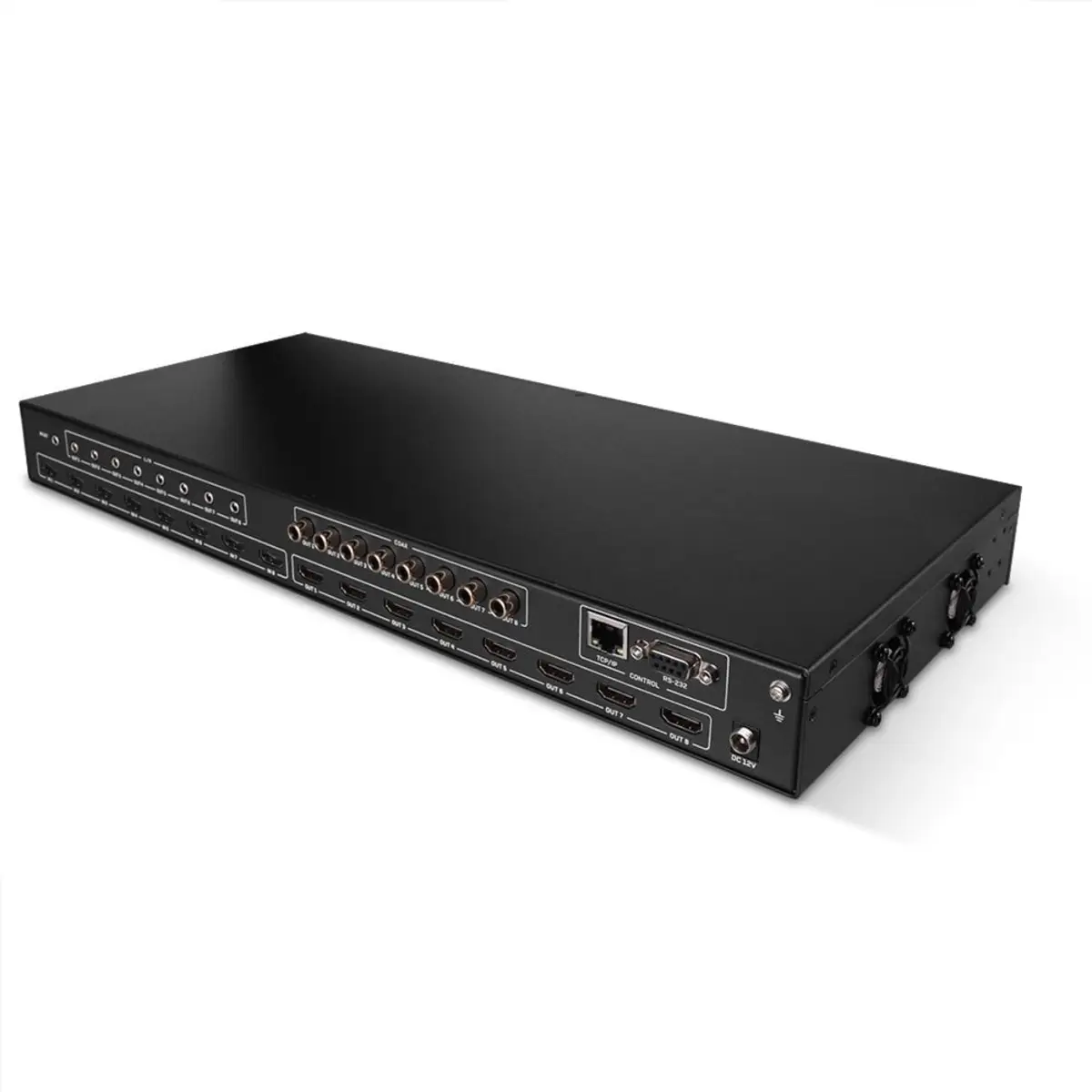 Video-/Audio-Splitter 8x8 Desktop