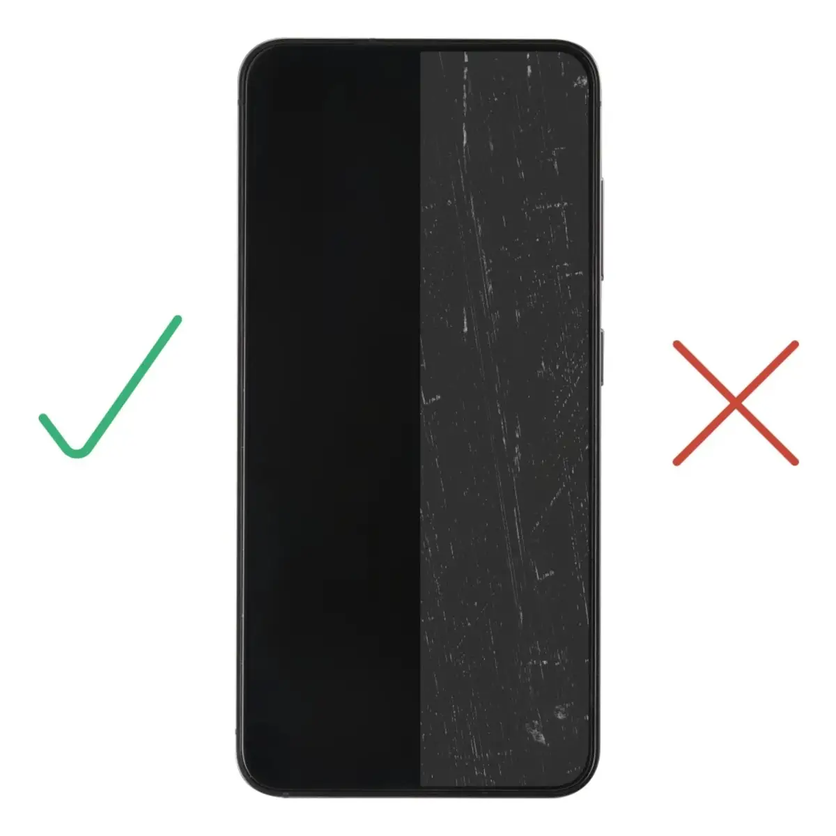 Handy-Schutzglas Clear Protect für Samsung Galaxy S25+, Montagehilfe