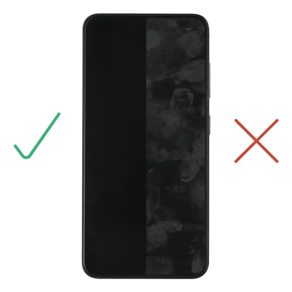 Handy-Schutzglas Clear Protect für Samsung Galaxy S25, Montagehilfe
