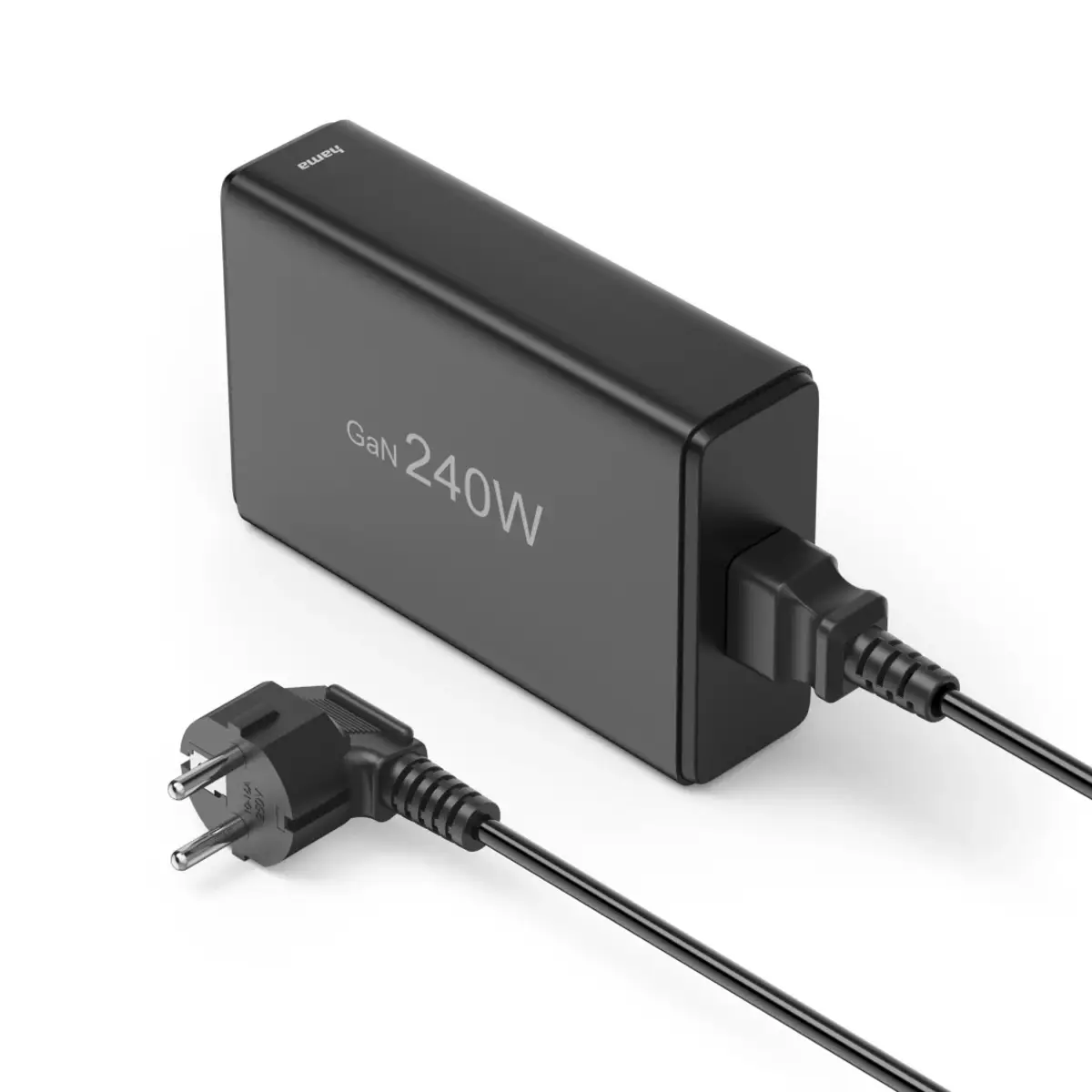 USB-Ladestation 5 Ports, GaN, Schnellladegerät, 4xUSB-C, 1xUSB-A, PD, 240 W