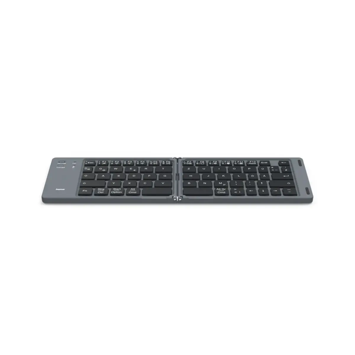 Bluetooth-Mini-Tastatur Travel 450, faltbar, kabellos, Schw., QWERTZ DE