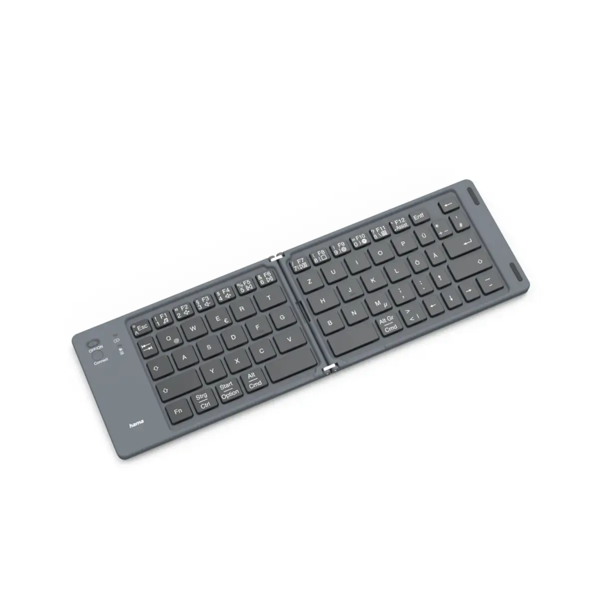 Bluetooth-Mini-Tastatur Travel 450, faltbar, kabellos, Schw., QWERTZ DE