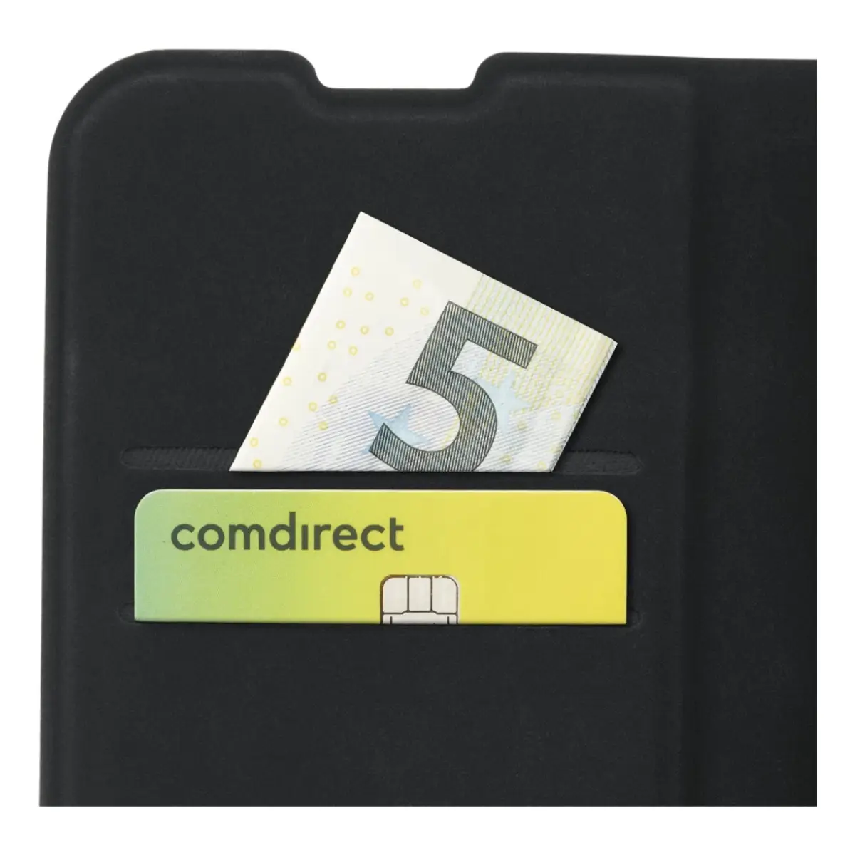 Handytasche Daily Protect für Apple iPhone 16e, Schwarz