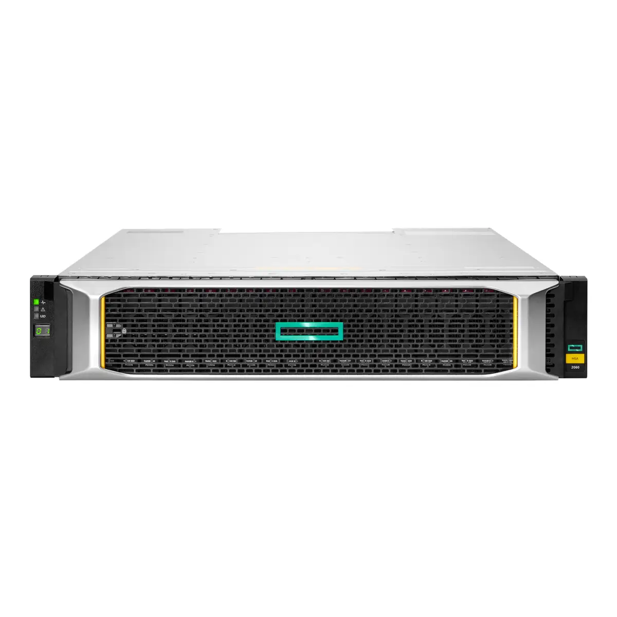 HPE MSA 2062 Disk-Array 1,92 TB Rack (2U) Silber, Schwarz