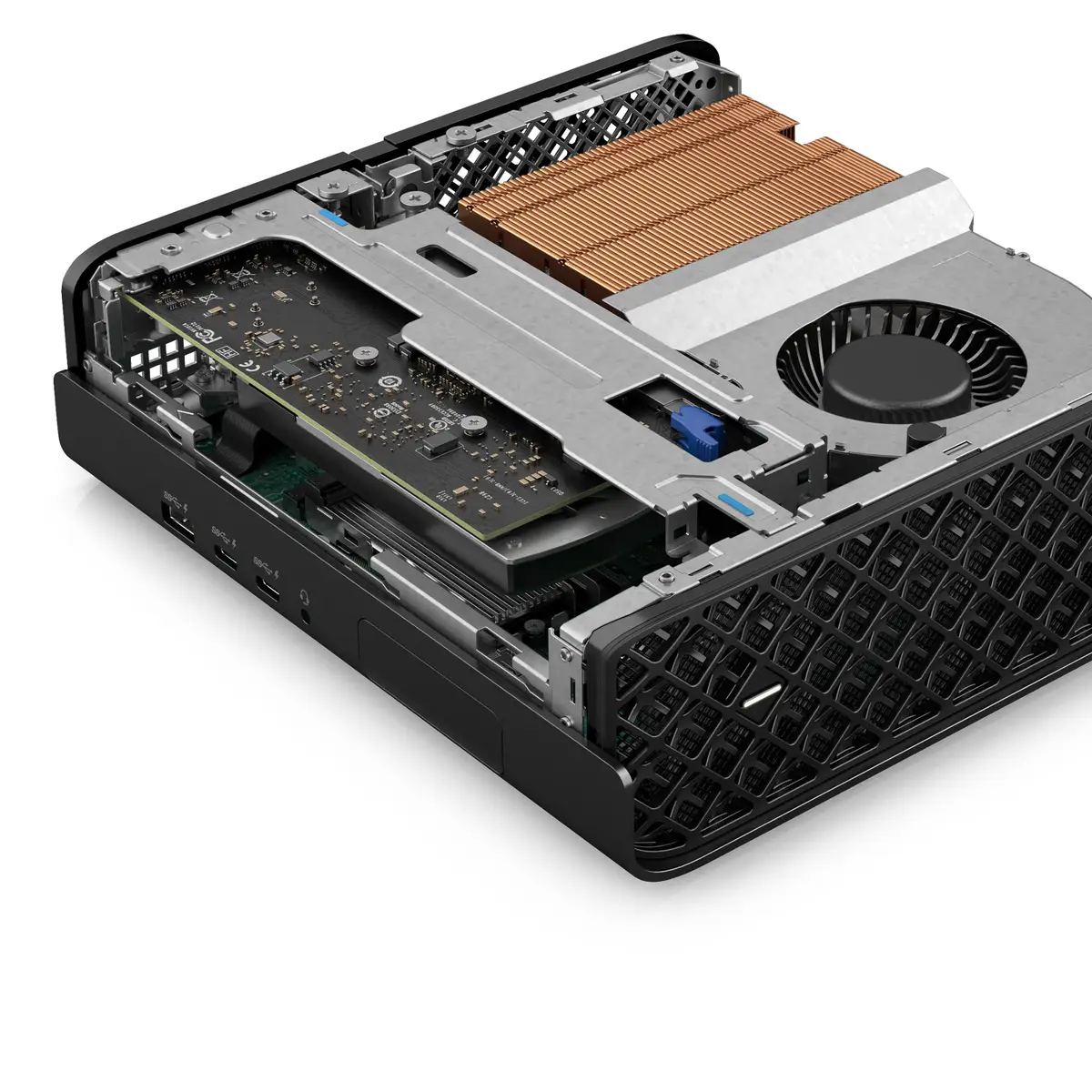 Z2 G9 Mini 5U i7-14700 2.1GHz 32GB SSD 512GB RTX A400 1GbE Win11P Tastatur: Deutsch