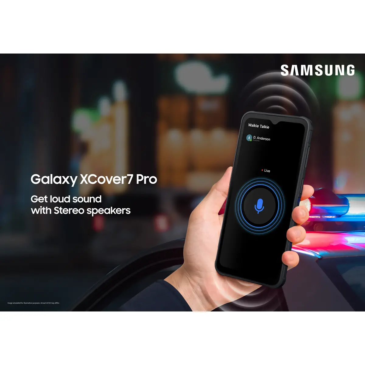 Galaxy Xcover 7 Pro Enterprise Edition 16,7cm (6,6") 128GB 50/8/13 Mpixel 5G Schwarz
