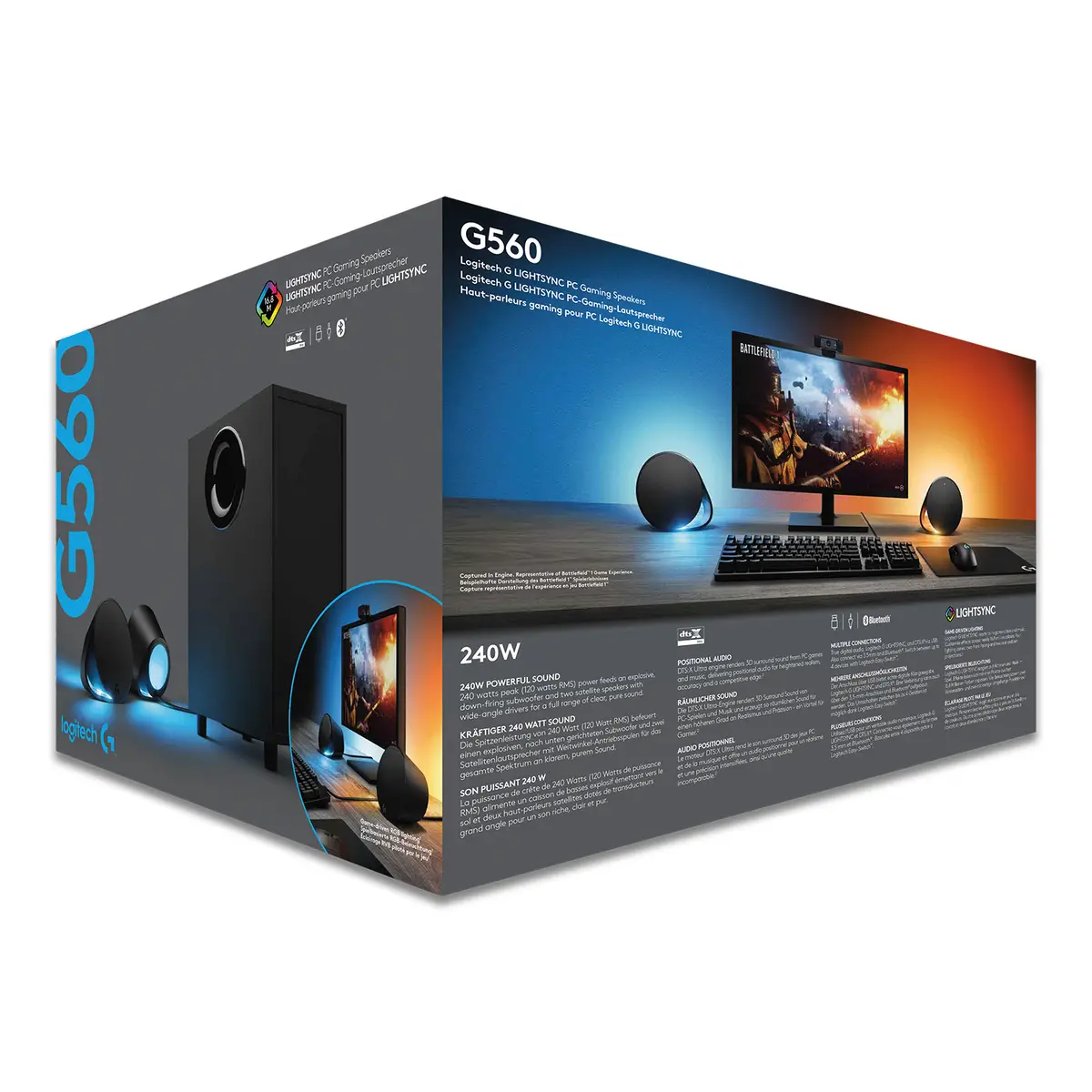G560 Lautsprechersystem für PC