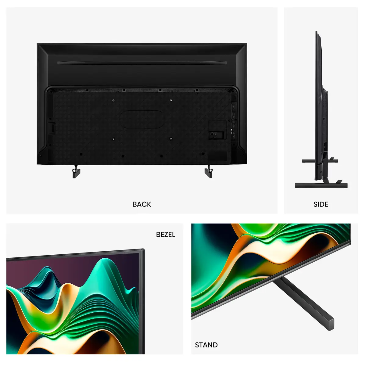 LCD-TV 50U6NQ 50 4K 3840x2160 4000:1 600 cd/m² 8 ms Schwarz Dunkelgrau