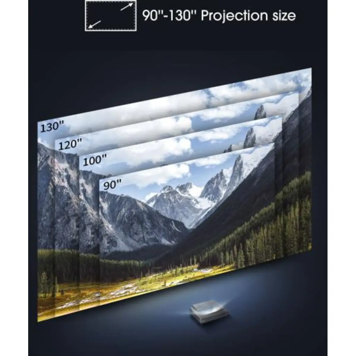 Lumen PX2TUK-PRO 2400 ANSI UHD 4K 3840x2160 1000:1 16:9