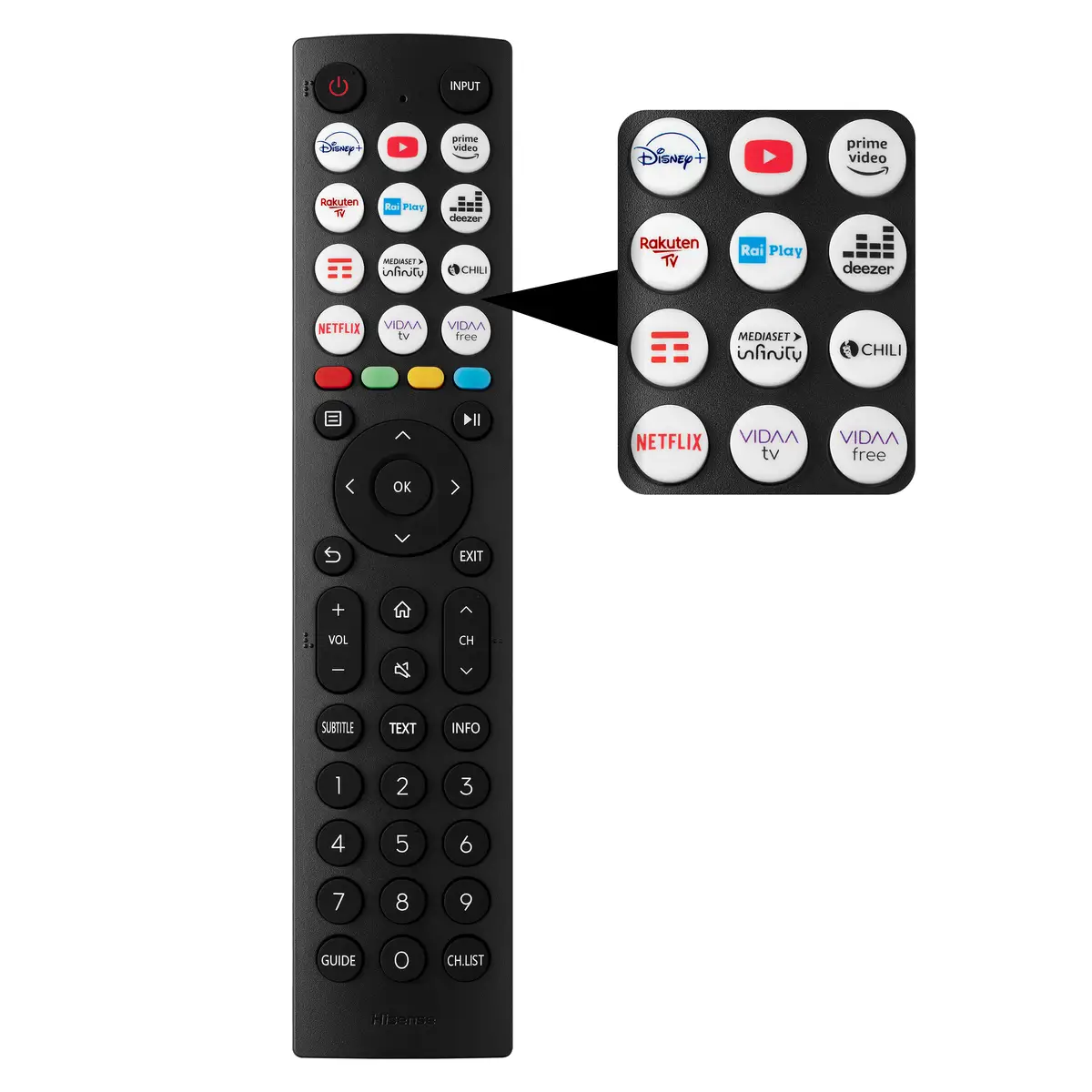 Smart-TV 32A4K 32 HD 1366x768 3000:1 200 cd/m² 20 ms Schwarz