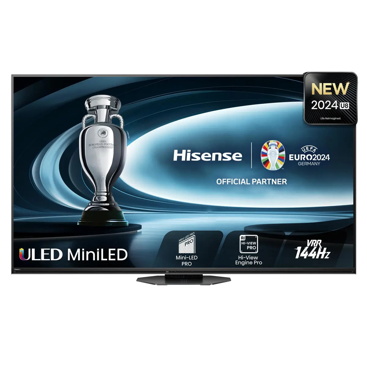 Smart-TV 75U8NQ 75 43840x2160 Pixel 16:9 3000 cd/m² 4K UHD Schwarz