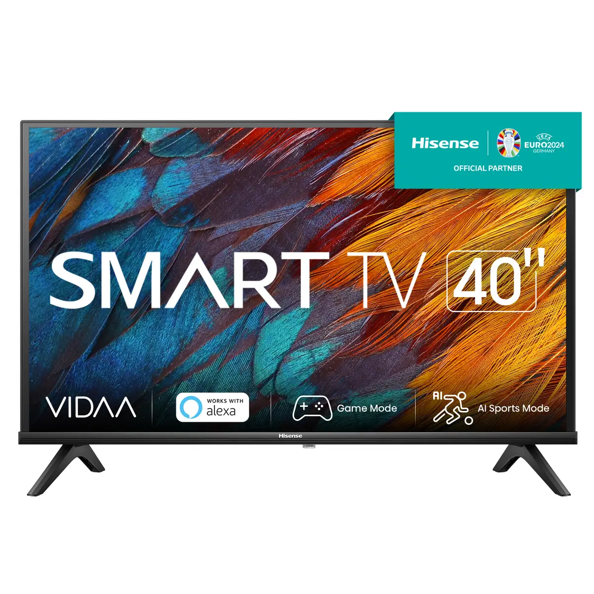 Smart-TV 40A4K 40 FHD 1920x1080 5000:1 180 cd/m² 20 ms Schwarz