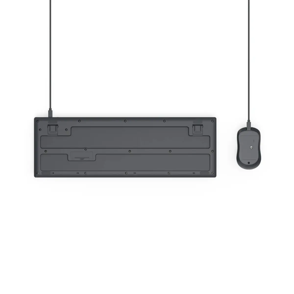 USB-Tastatur-Maus-Set CKM-200, kabelgebunden, Media-Tasten, SW, QWERTZ DE