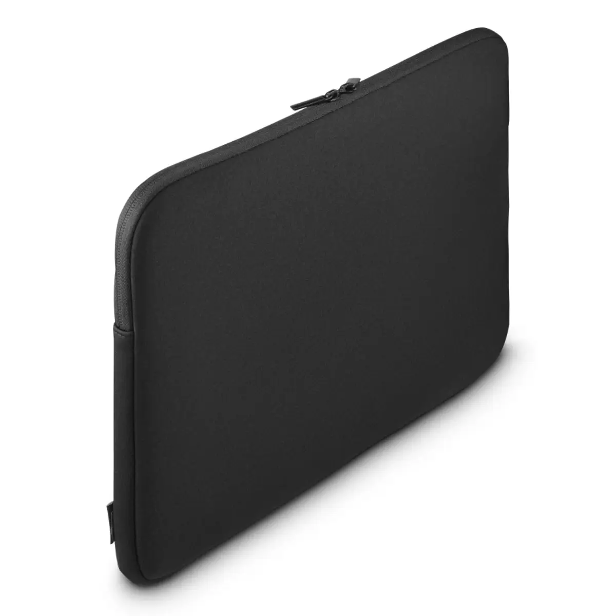 Laptop-Sleeve Neoprene mit Vorderfach, 36 - 40 cm (14,1-15,6), Schwarz