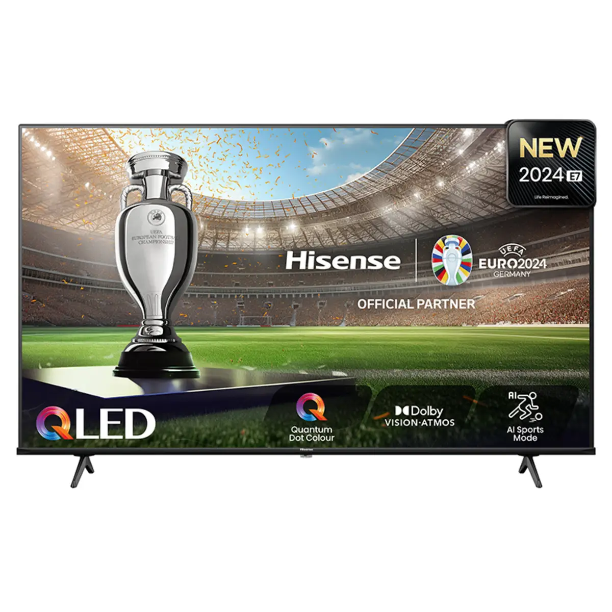 Smart-TV 50E77NQ 50" 4K UHD 3840x2160 16:9 400 cd/m² Schwarz