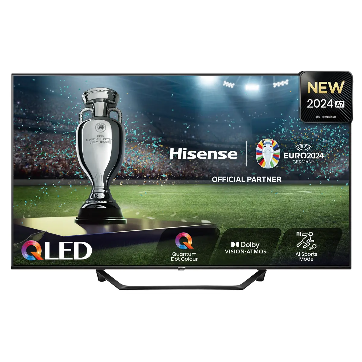 Smart-TV 50A7NQ 50" 4K UHD 3840x2160 16:9 350 cd/m² 4.000:1 8 ms Grau