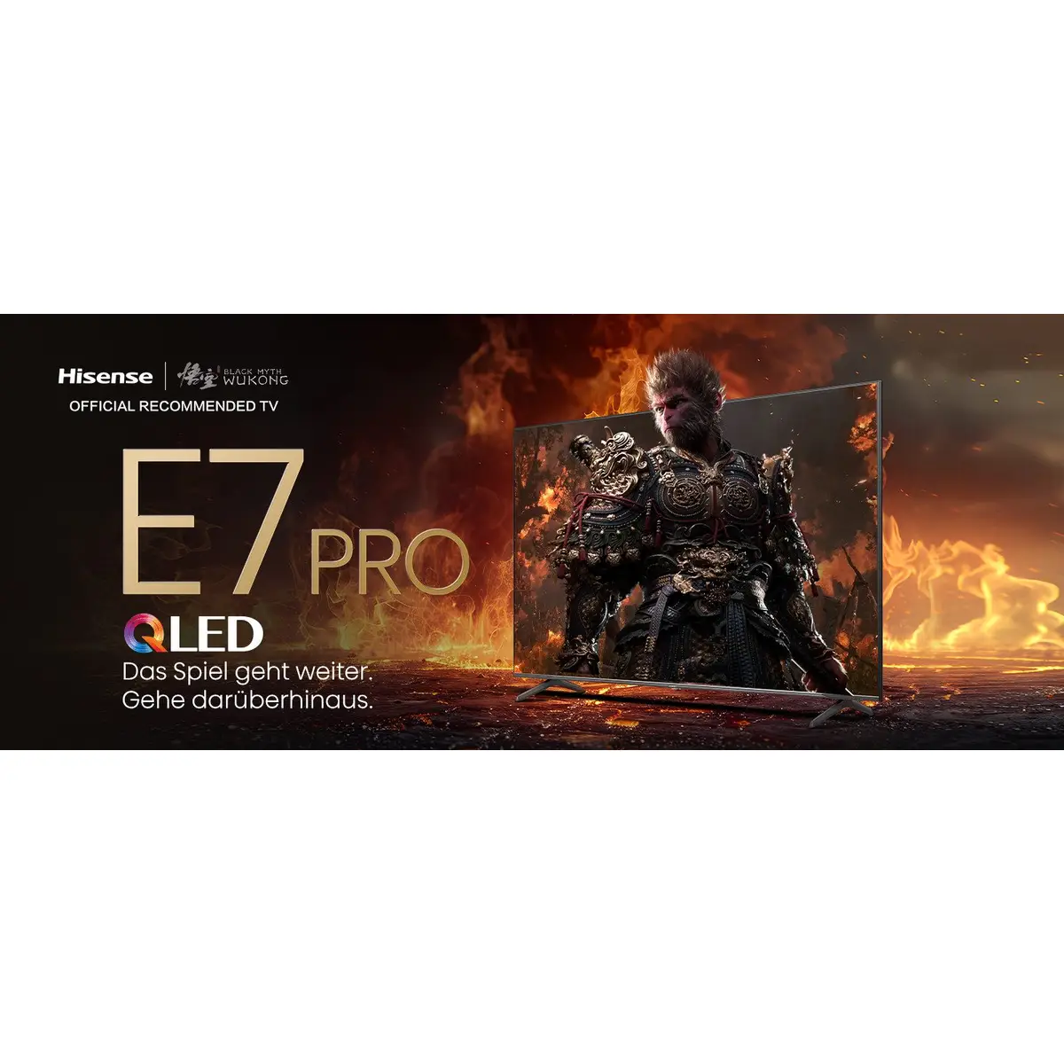 Smart-TV 75E77NQ PRO190,5cm 75" 4K UHD QLED 120Hz 3840x2160 16:9 600 cd/m² Gaming Serie
