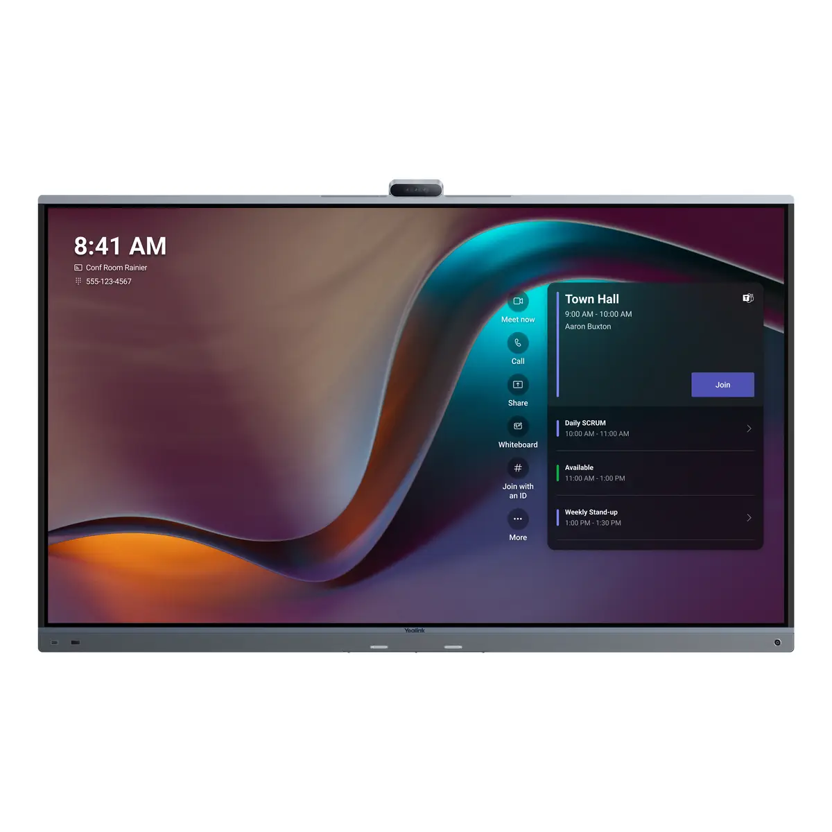 MB86Pro-A02 : 86" MeetingBoard metallic-grey