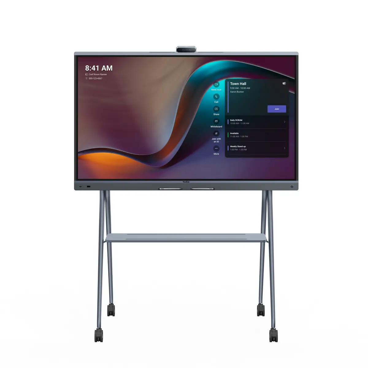 MB86Pro-A02 : 86" MeetingBoard metallic-grey
