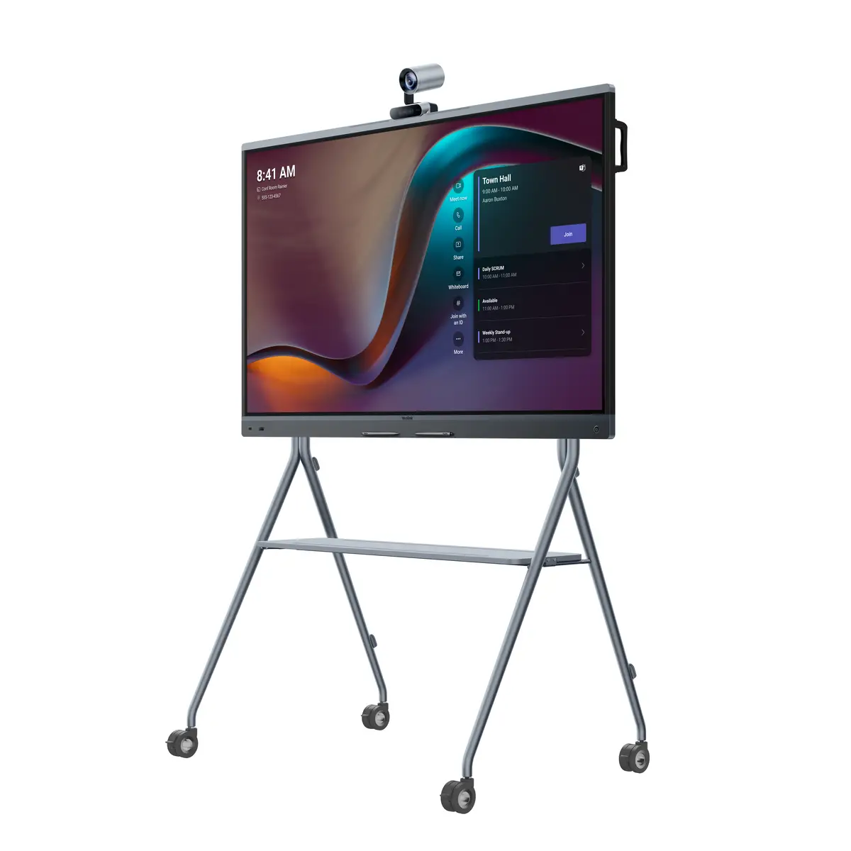MB86Pro-A02 : 86" MeetingBoard metallic-grey