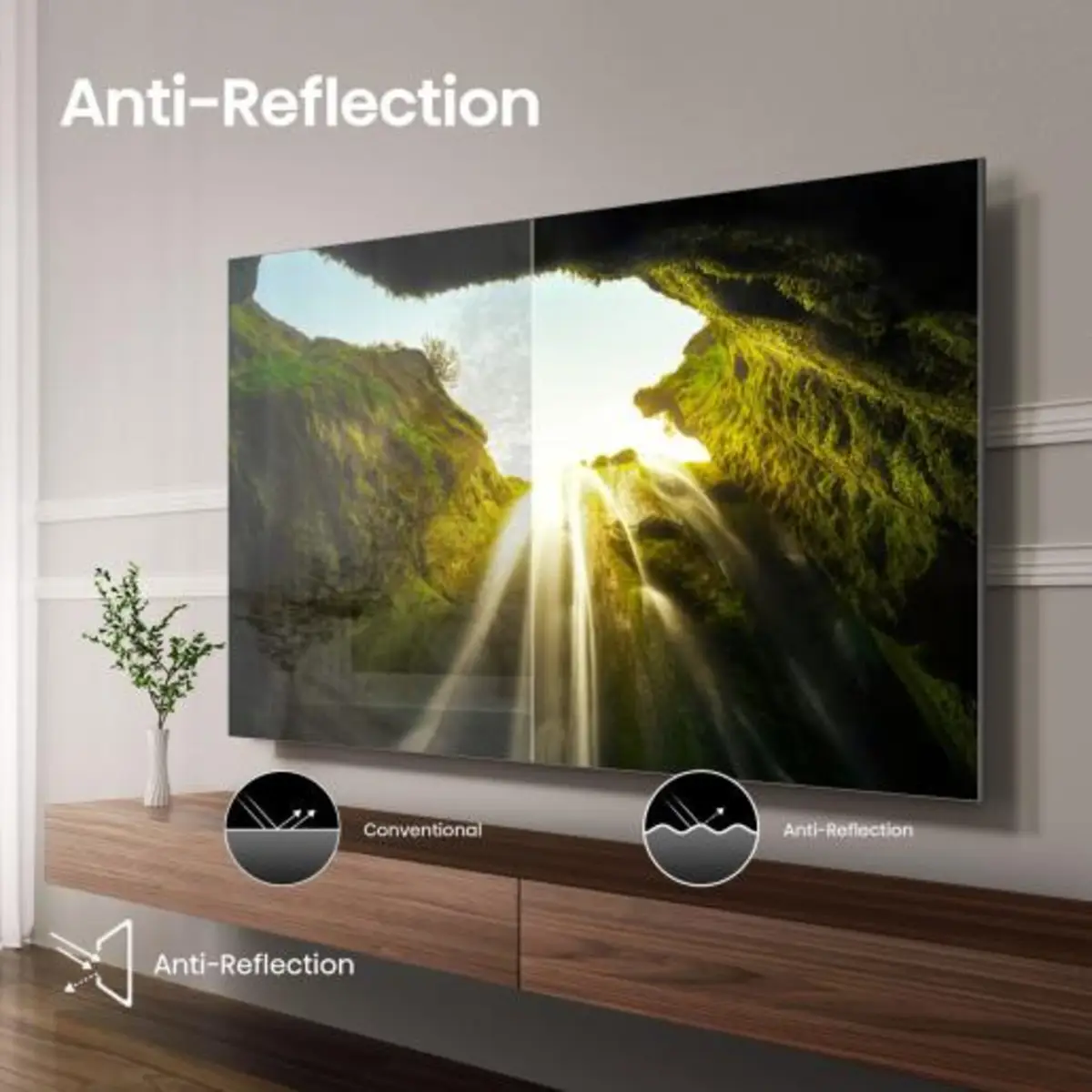 Smart-TV 75U7QPRO 189cm 75" 3840x2160 Mini-LED 4K UHD 165Hz Schwarz