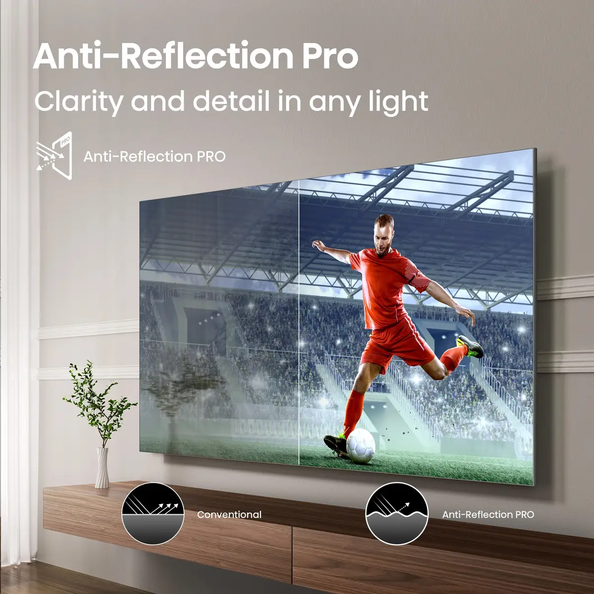 Smart-TV 55U8Q139 cm 55" 3840x21604K UHD 165Hz Schwarz
