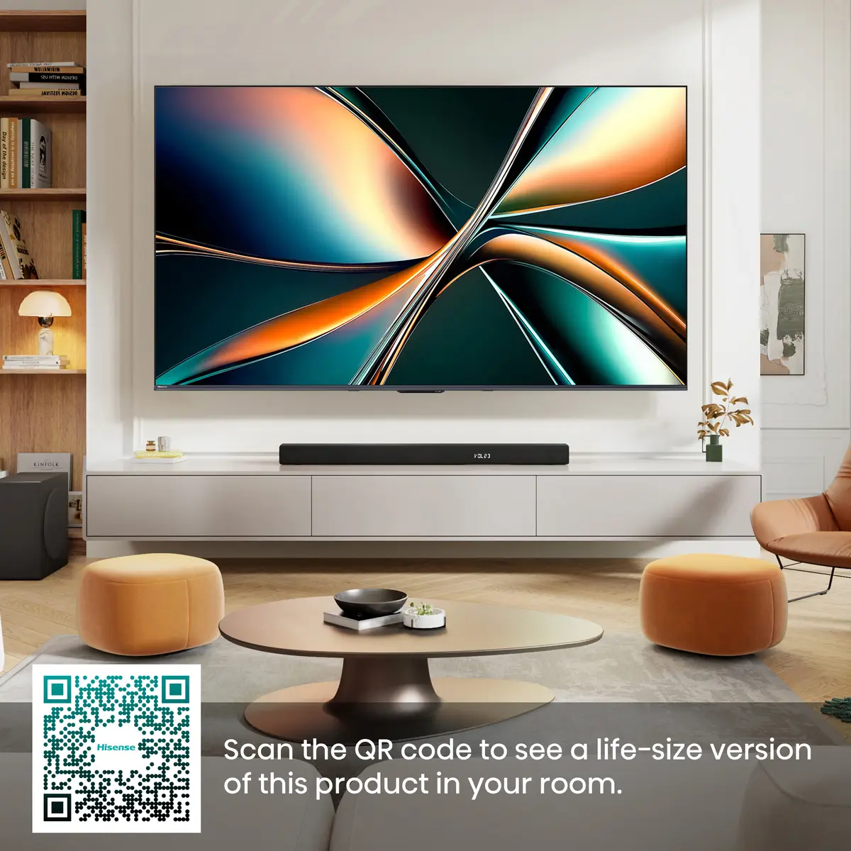 Mini Smart-TV 100U7Q253 cm 100" 3840x21604K UHD 165Hz HDR10+ Dolby Atmos DTS Virtual X-Decodierung VIDAA Smart OS Serie:U7Q
