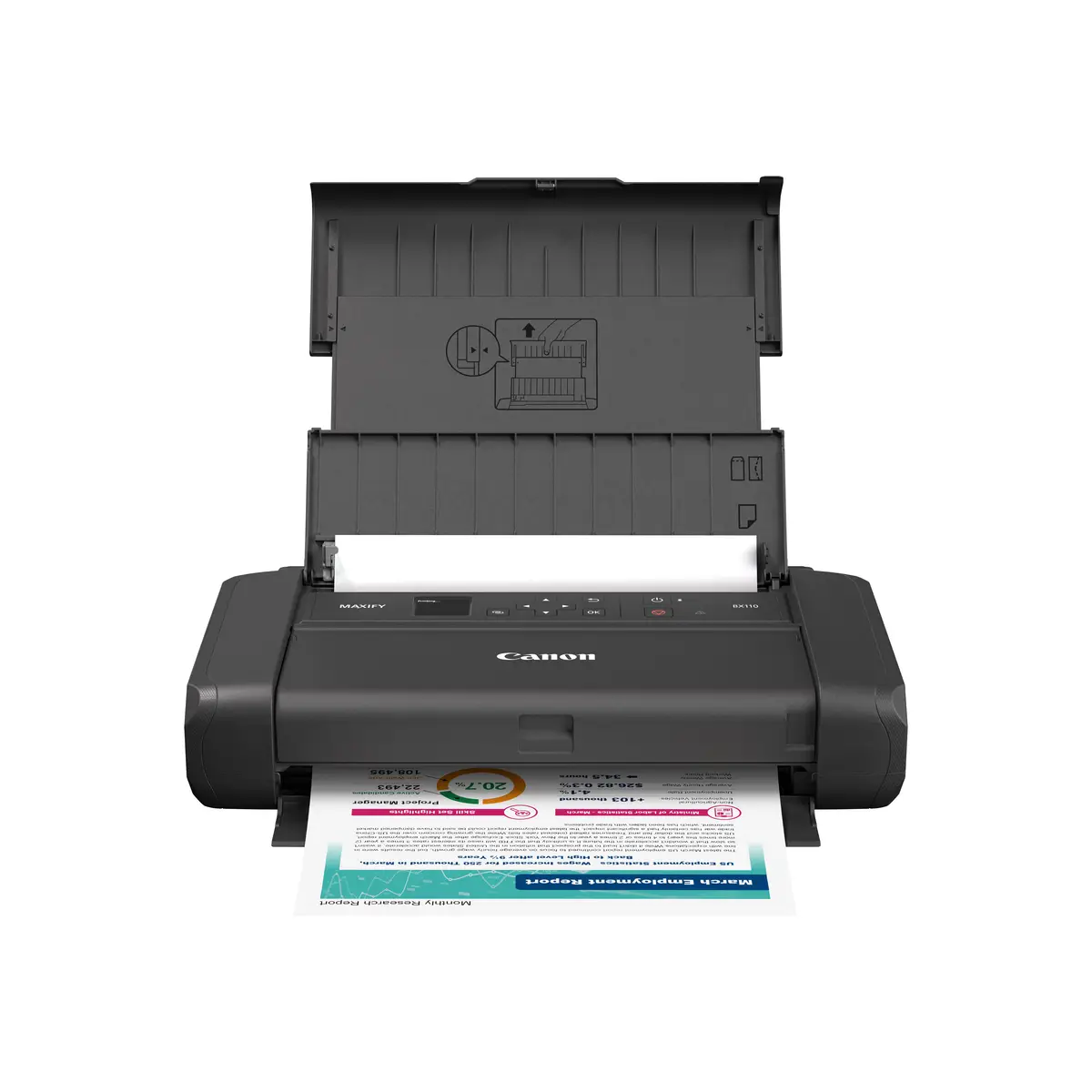MAXIFY BX110 mit Akku, mobiler Tintenstrahldrucker