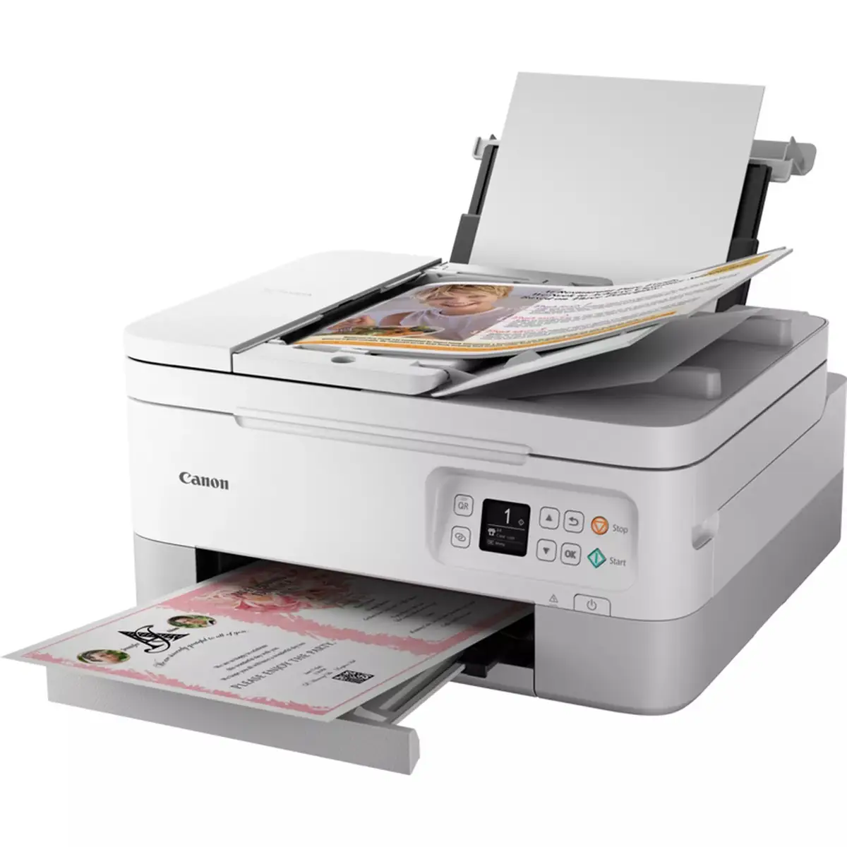 PIXMA TS7451i 3-in-1 WLAN-Farb-Multifunktionssystem, Weiß