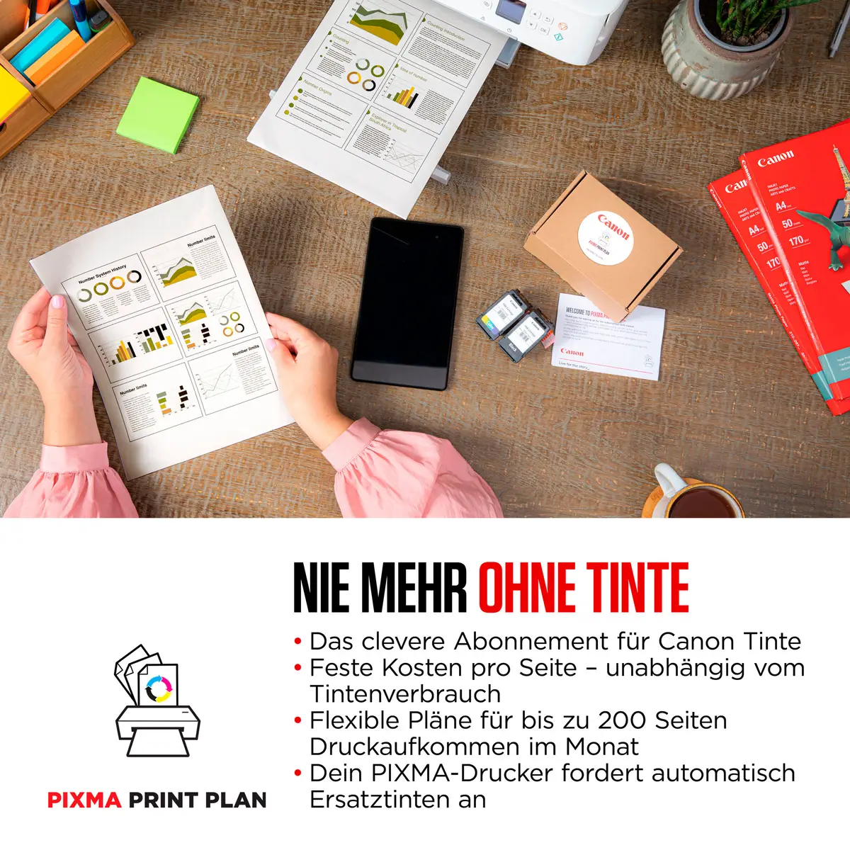 PIXMA TS7451i 3-in-1 WLAN-Farb-Multifunktionssystem, Weiß
