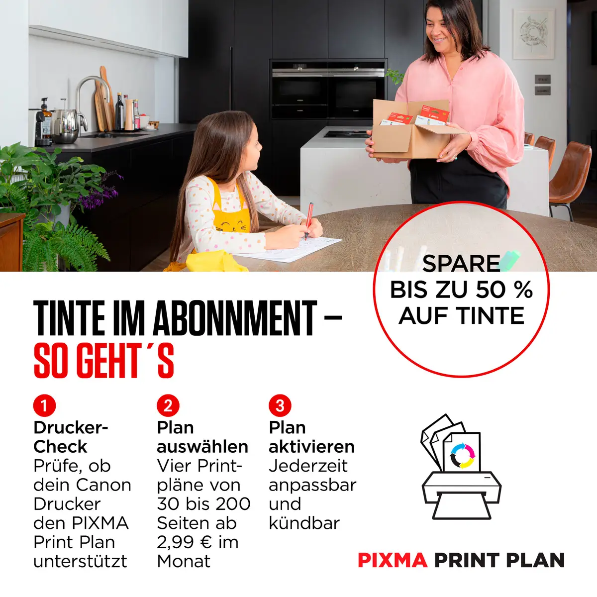 PIXMA TS7451i 3-in-1 WLAN-Farb-Multifunktionssystem, Weiß