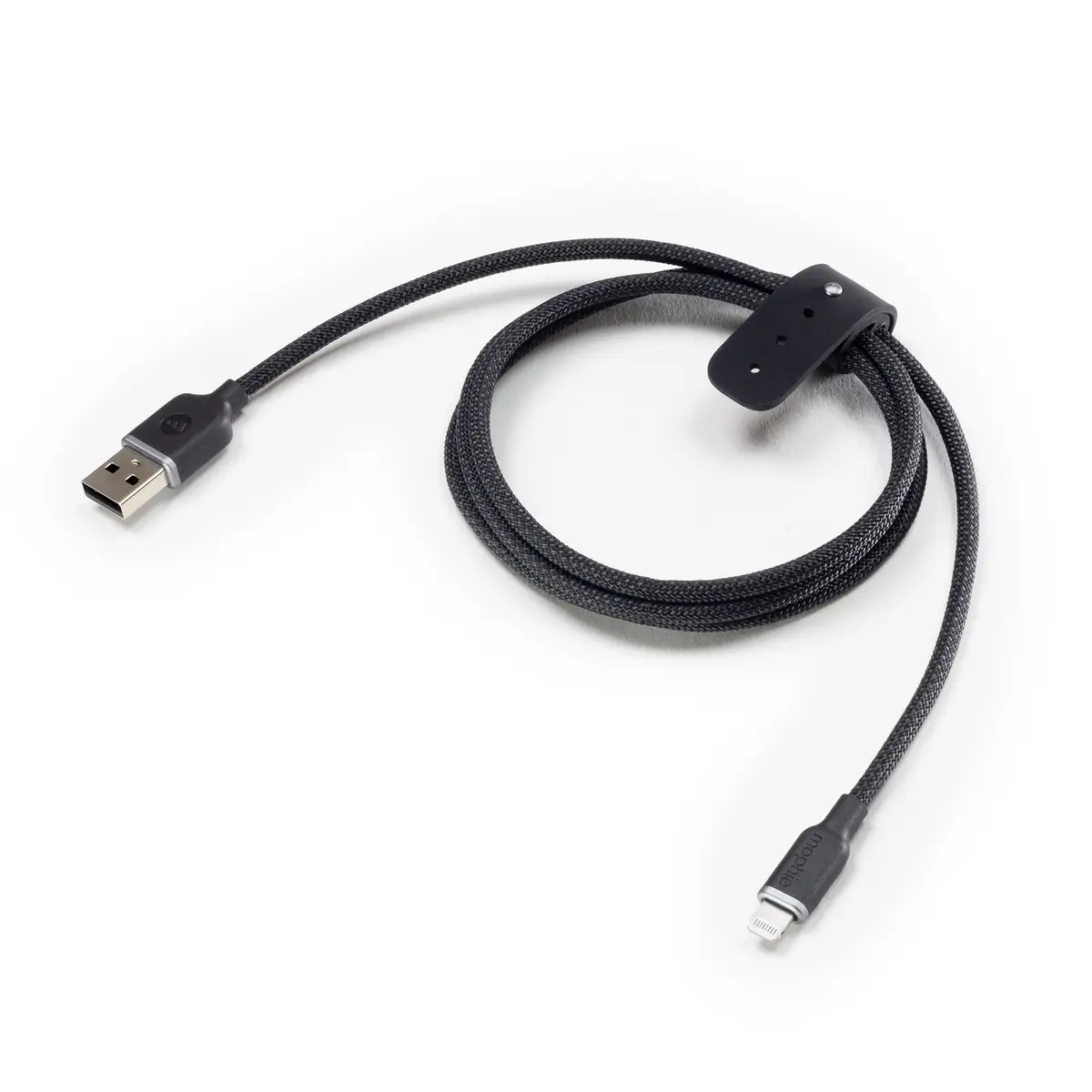 chargestream USB-A auf Lightning Kabel, 2 Meter, Schwarz