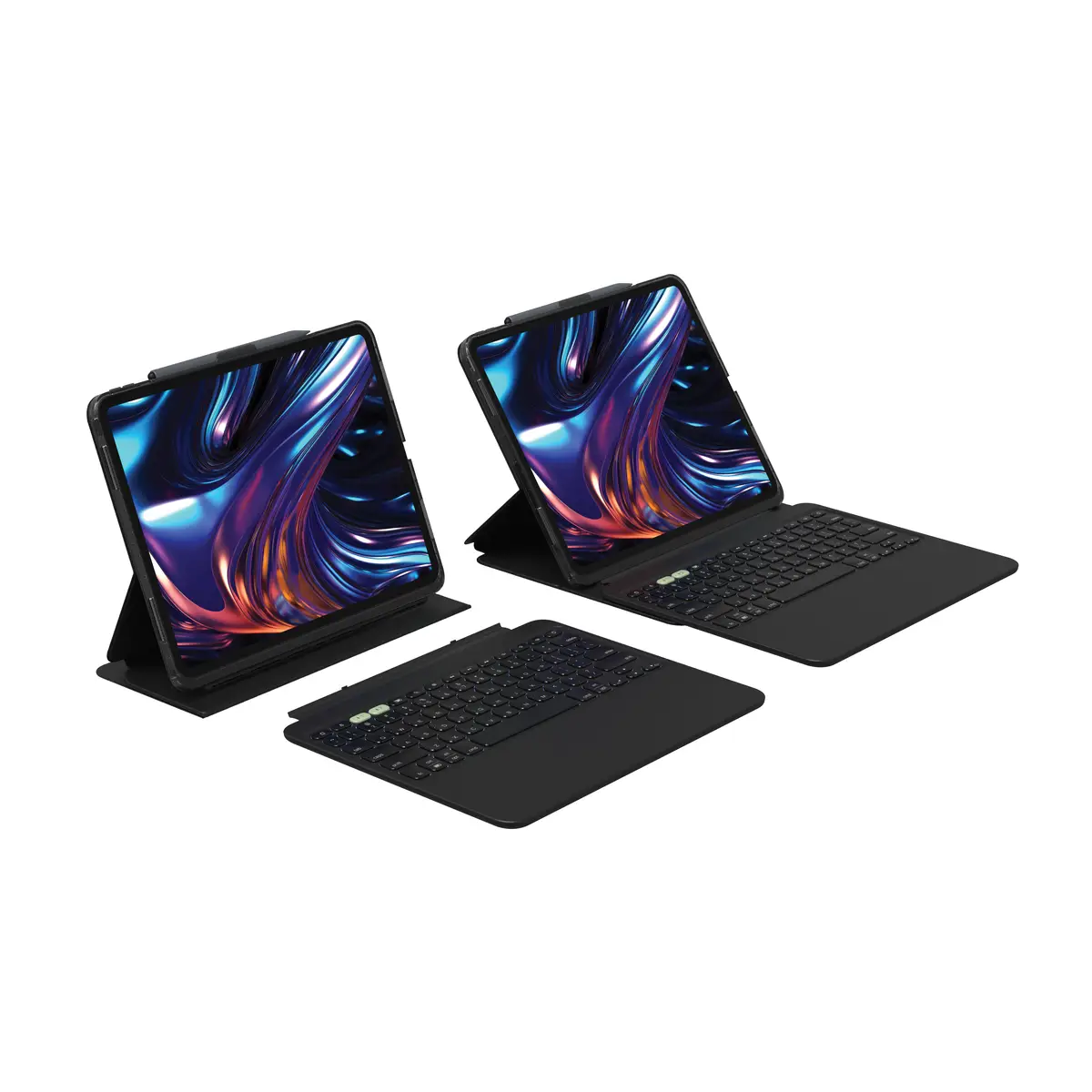 KB Pro Keys 2 Apple iPad Pro 13 (M4) Schwarz (Deutsch)