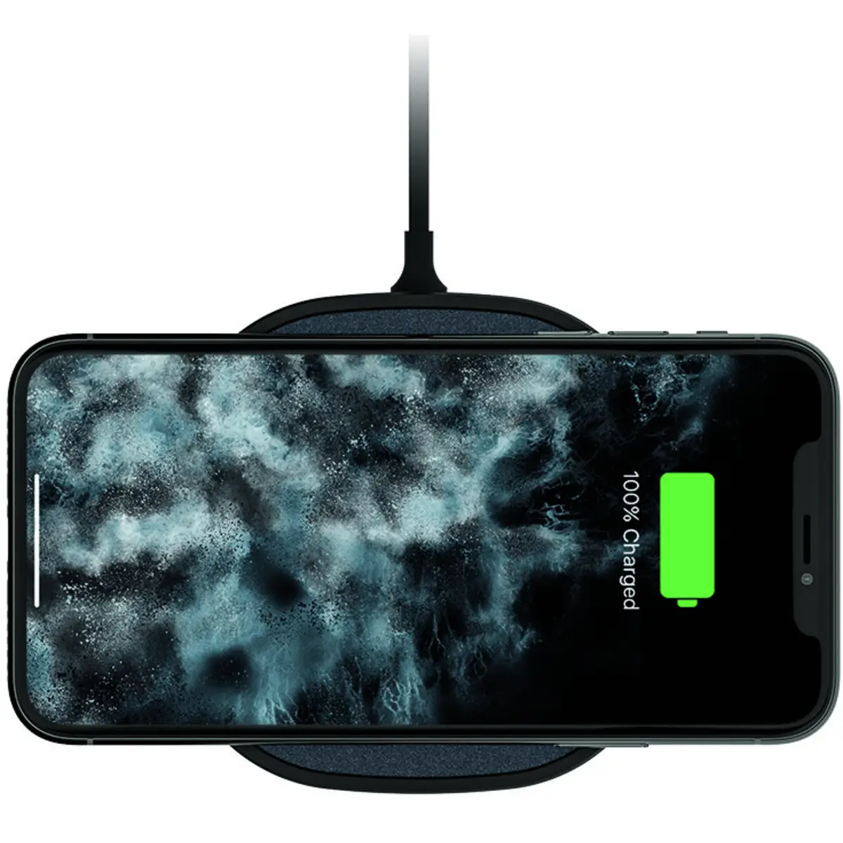 -Universal Wireless-Single 15W Charging Pad-Black-EU