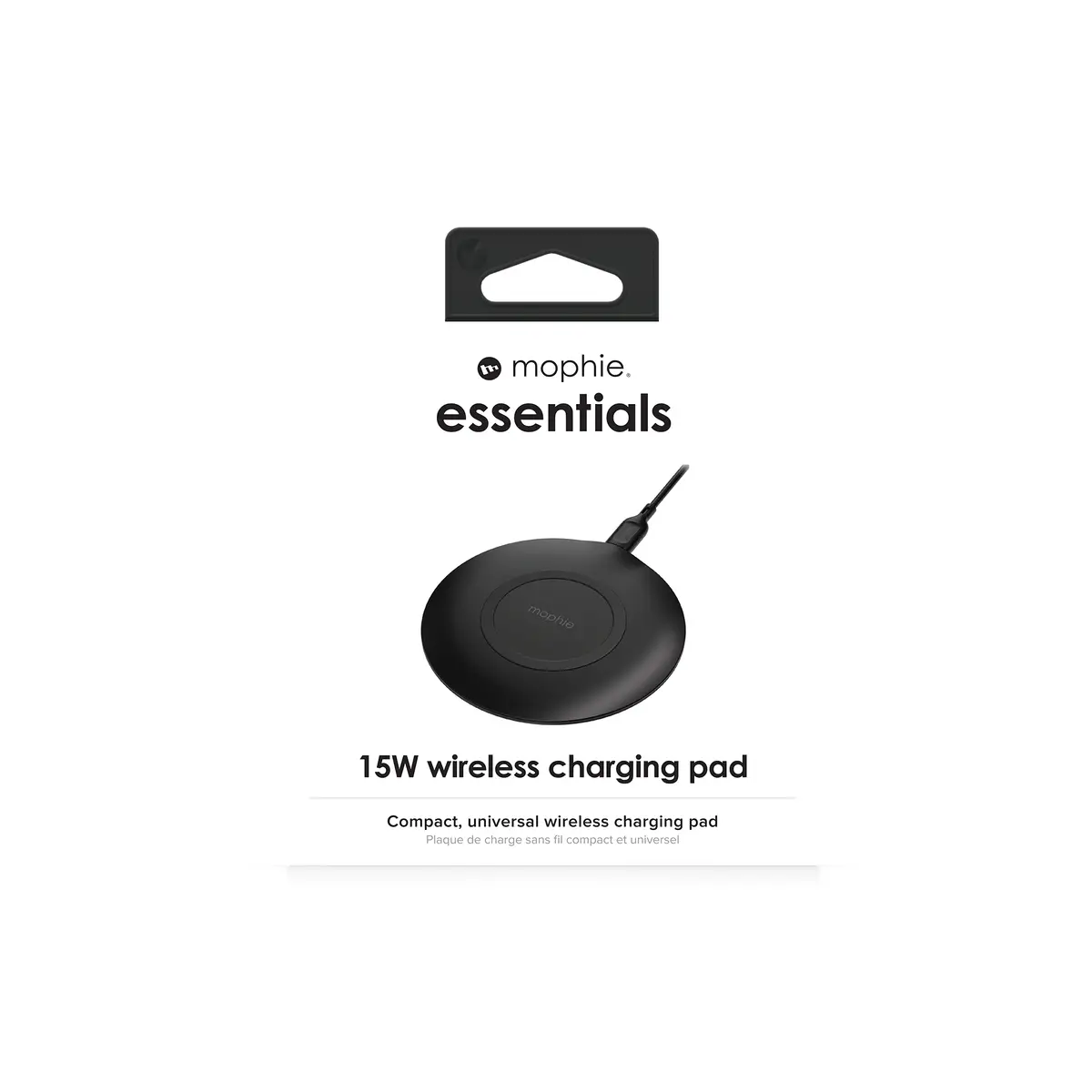-Essentials-Wireless-Charge pad-15W-Black(no C cable or adapter)