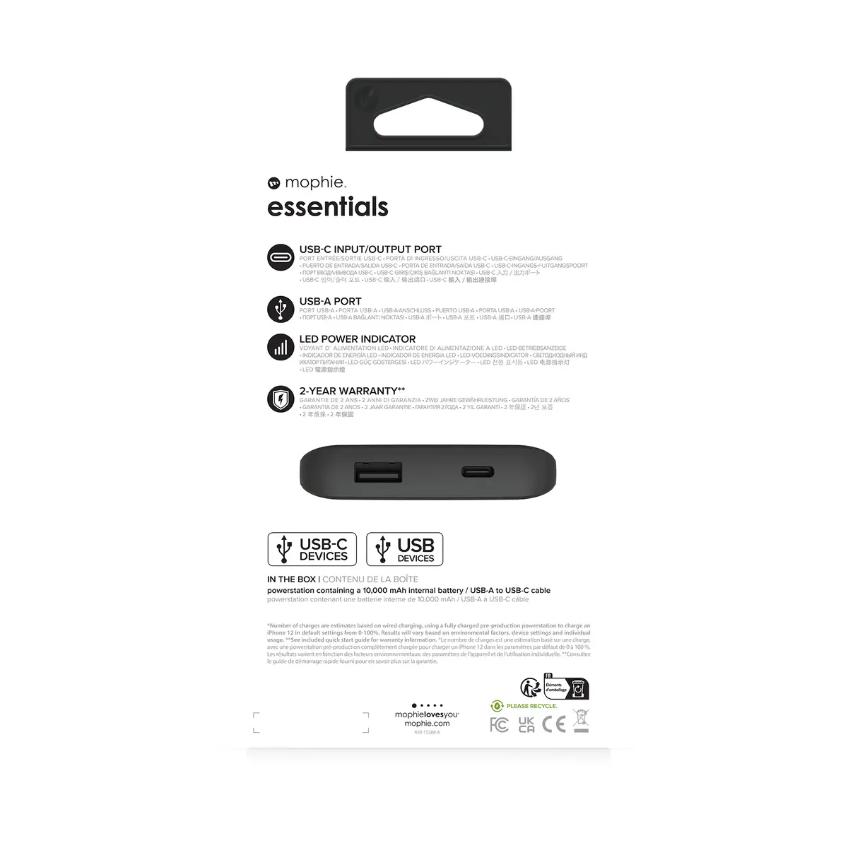 -Essentials-Universal Battery-Powerstation-10K-Black