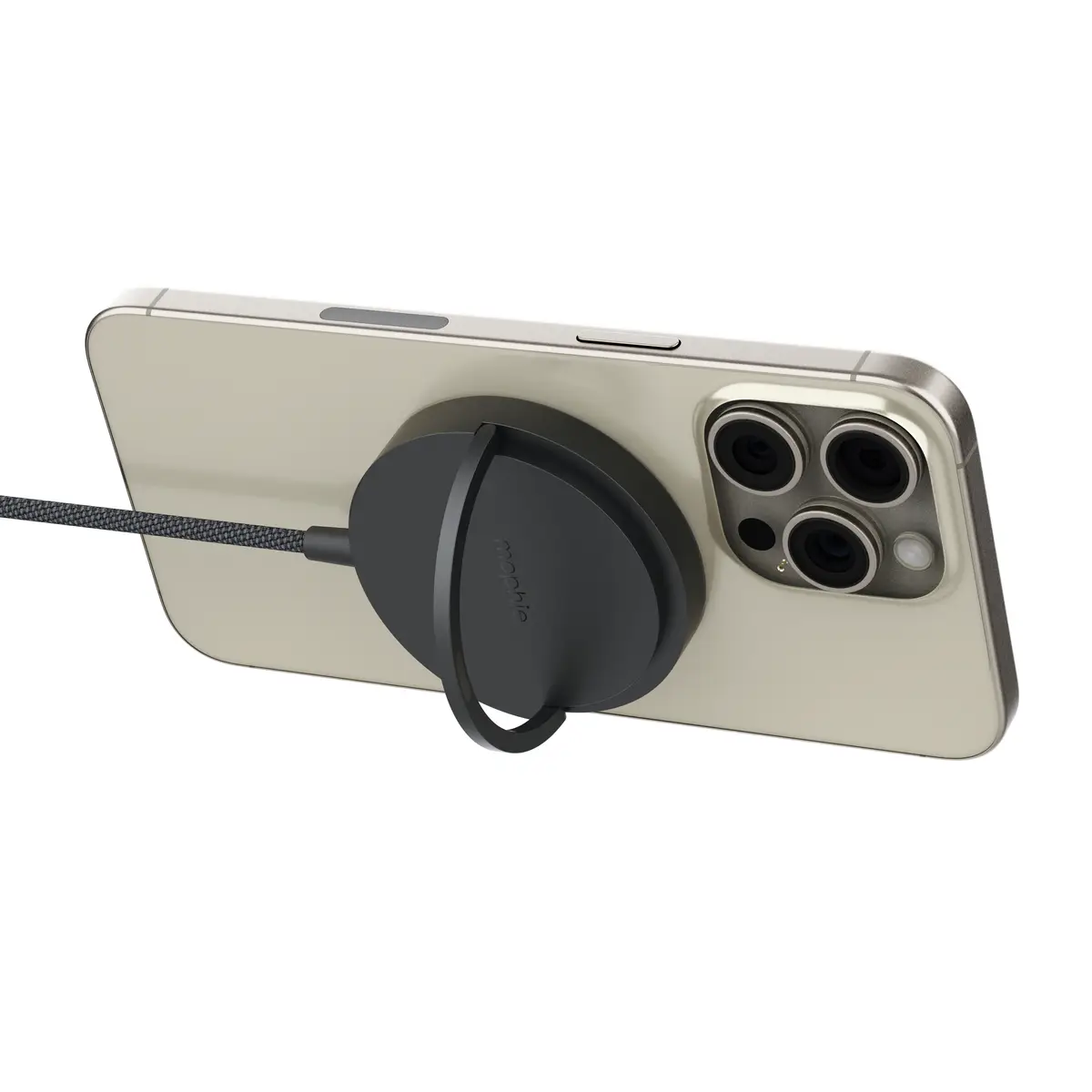 -Qi2 magnetic charger with kickstand-black