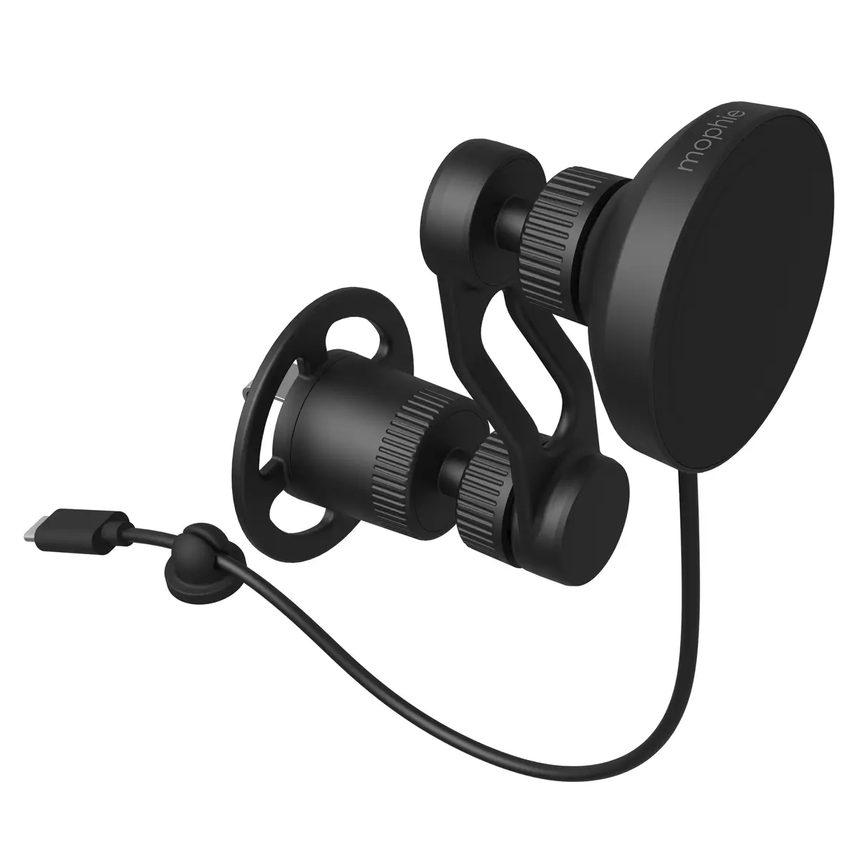 -Snap+ wireless charging Ventmount-Qi2-black