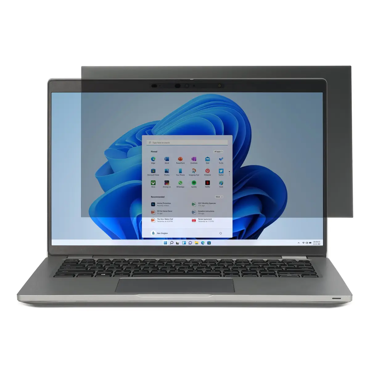 Blickschutzfilter für Dell Latitude 7350 2-fach abnehmbar