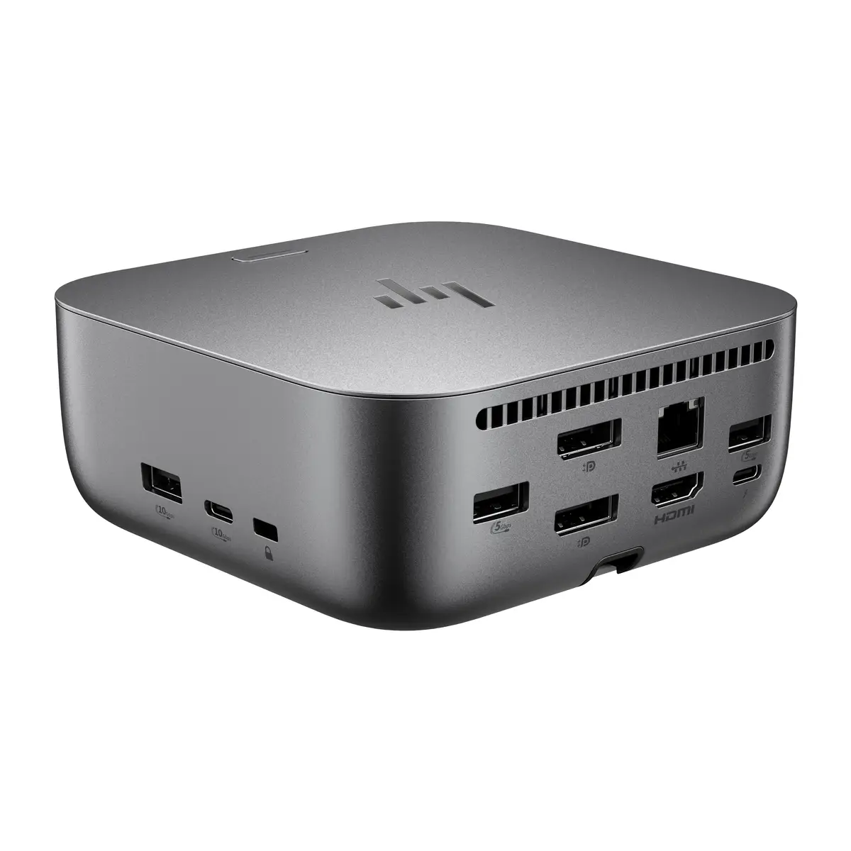 Thunderbolt 4 100 W G6 Dockingstation, Kabelgebunden, Thunderbolt 4, 100 W, 10,100,1000,2500 Mbit/s, Grau, 5K Ultra HD