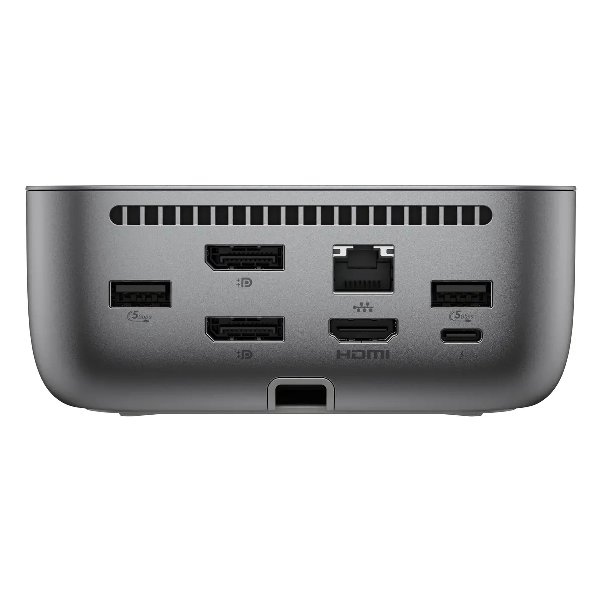 Thunderbolt 4 100 W G6 Dockingstation, Kabelgebunden, Thunderbolt 4, 100 W, 10,100,1000,2500 Mbit/s, Grau, 5K Ultra HD