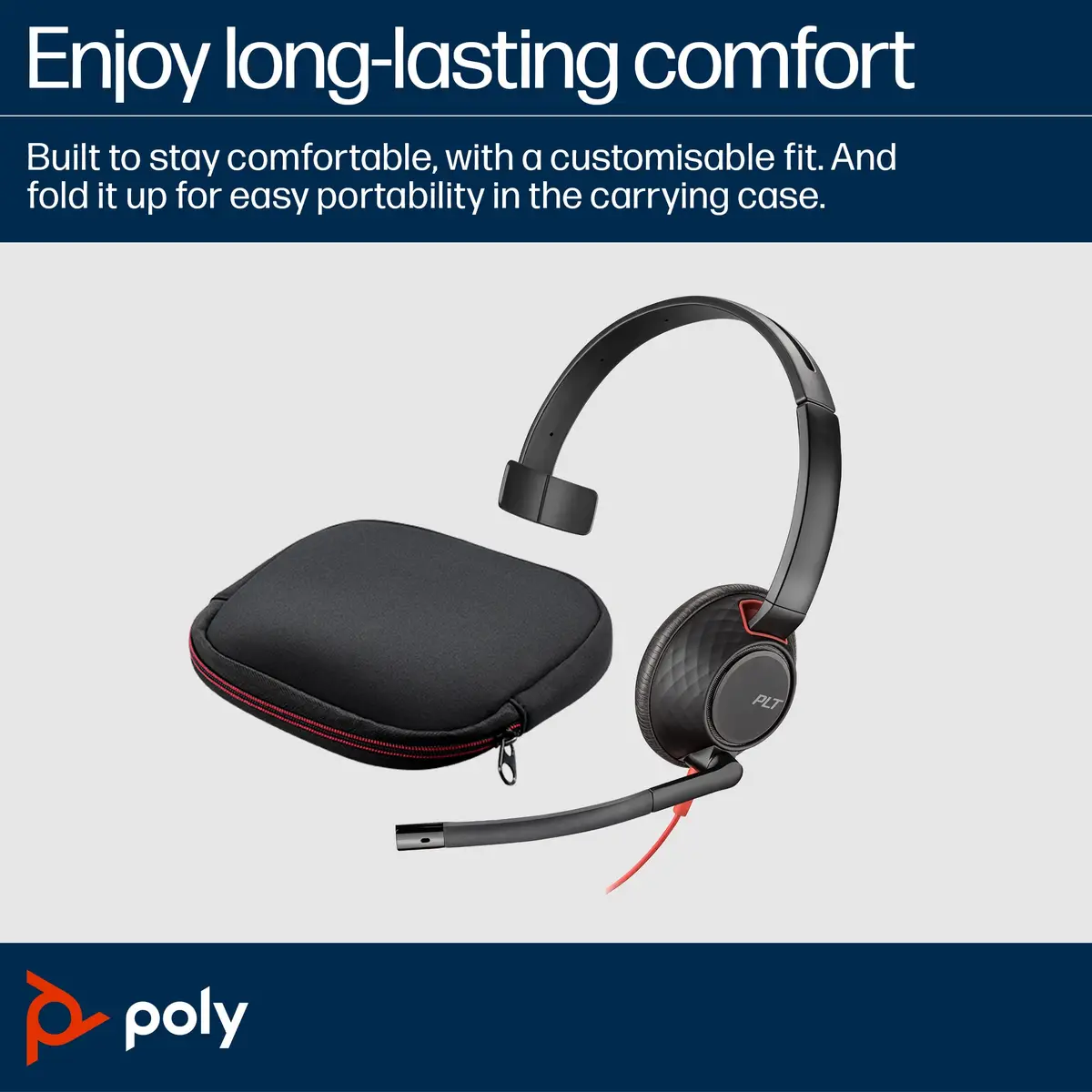 Poly Blackwire 5210 Blackwire 5200 series Headset