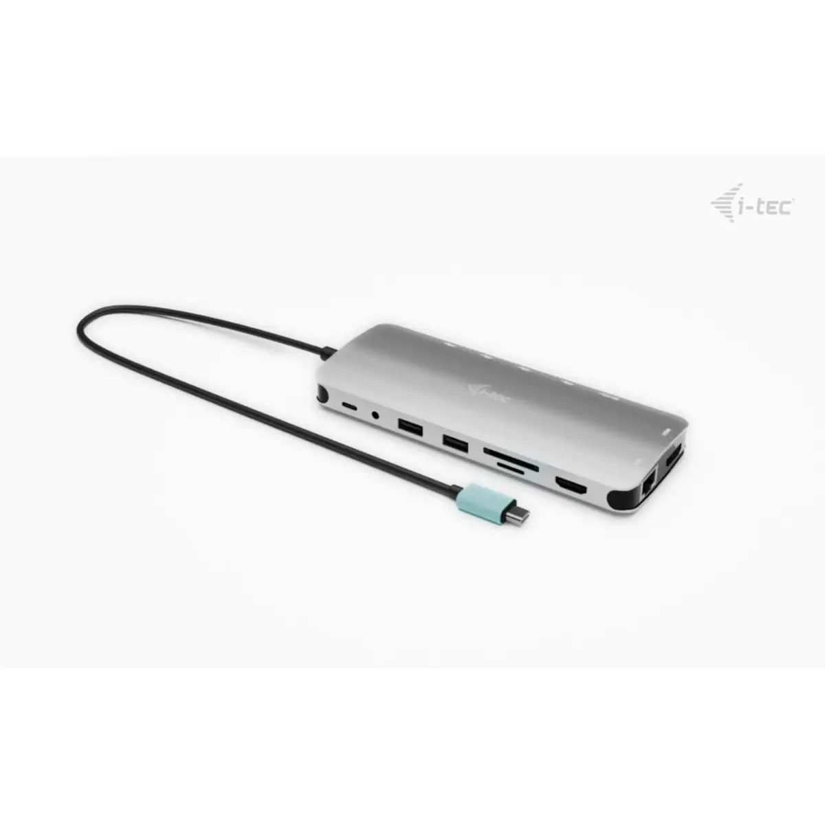 i-tec USB-C Metal Nano 3x Display Dock, 2x HDMI 1x USB-C video + Power Delivery 140W