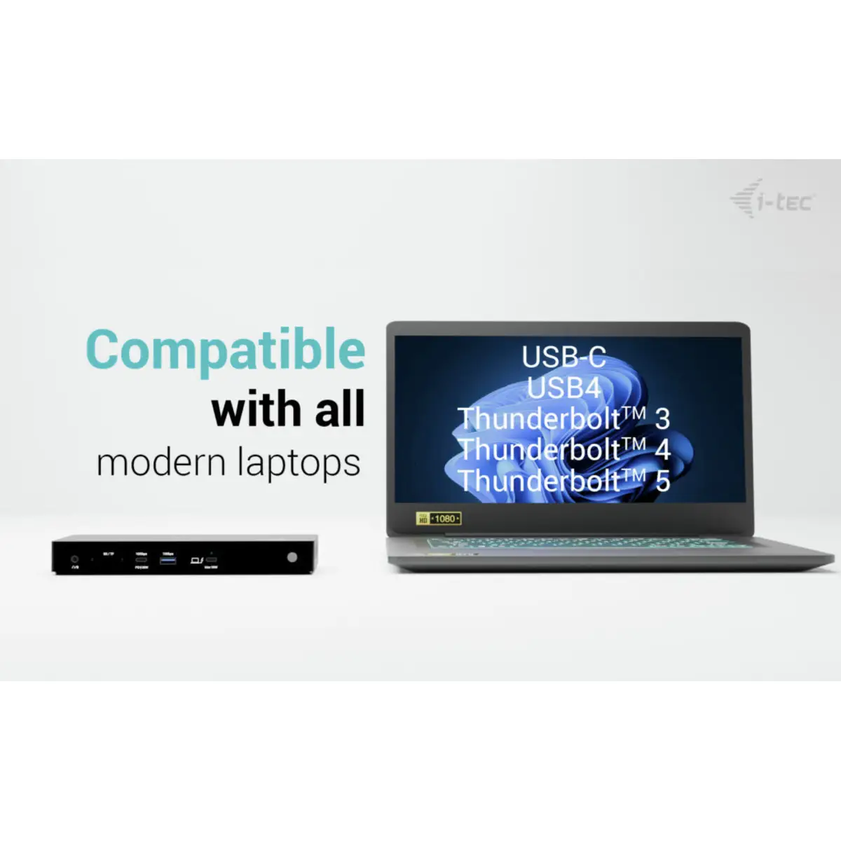 i-tec Thunderbolt4 Triple Display Docking Station + Power Delivery 96W