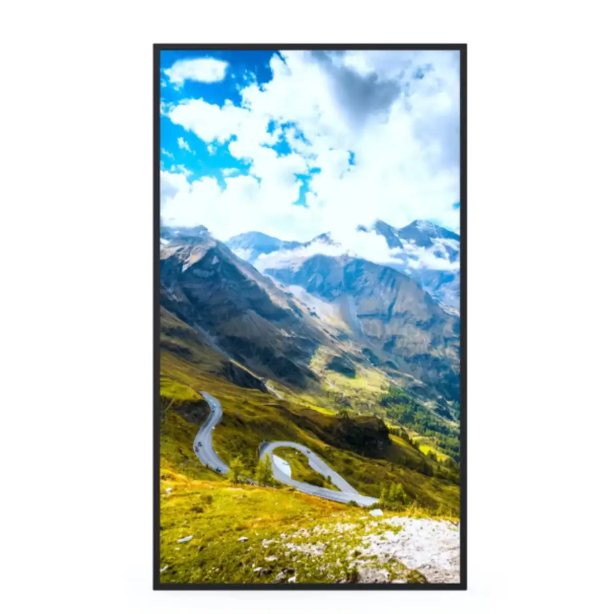 75WF25E Signage-Display 190,5 cm (75") WLAN 250 cd/m² 4K Ultra HD Schwarz Eingebauter Prozessor Android 9.0 24/7